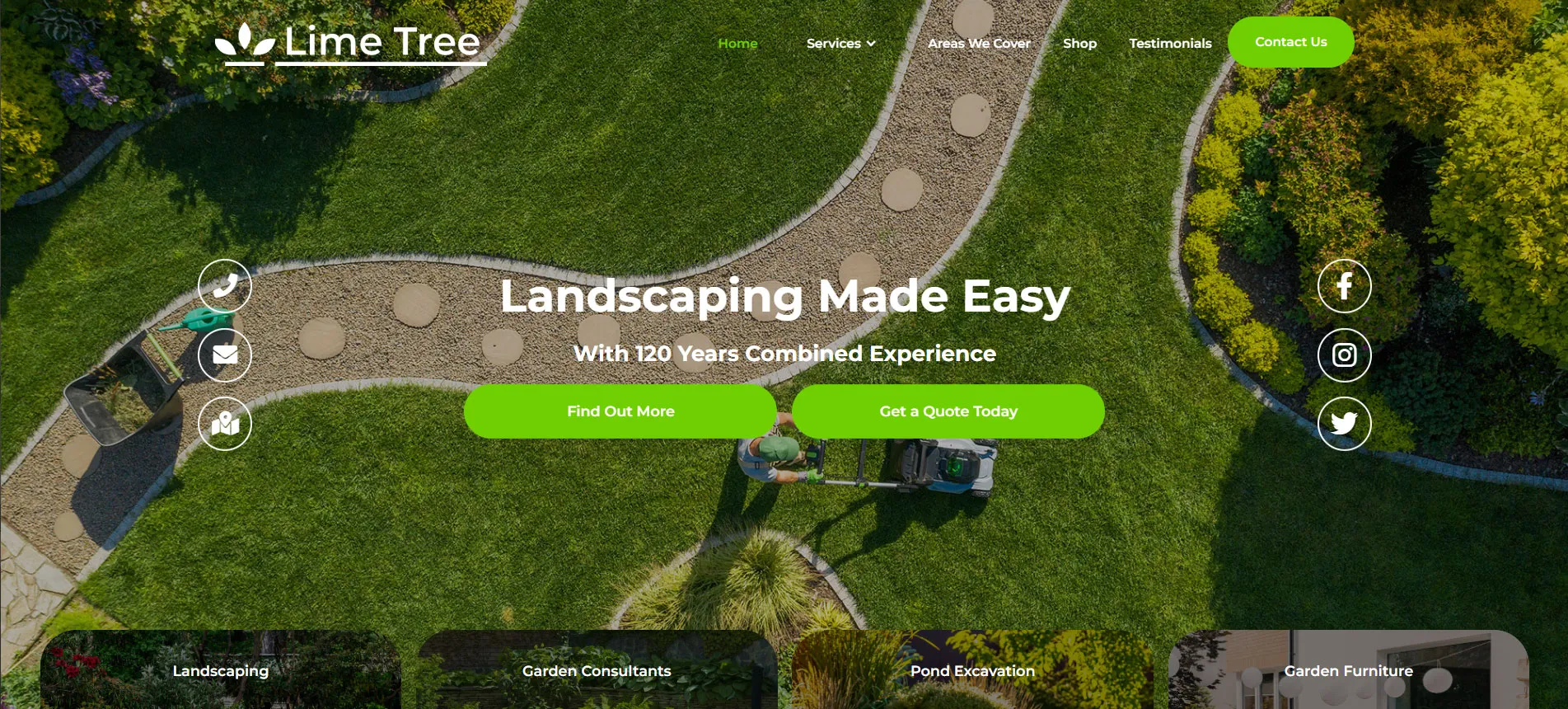 Lime Tree Website Theme