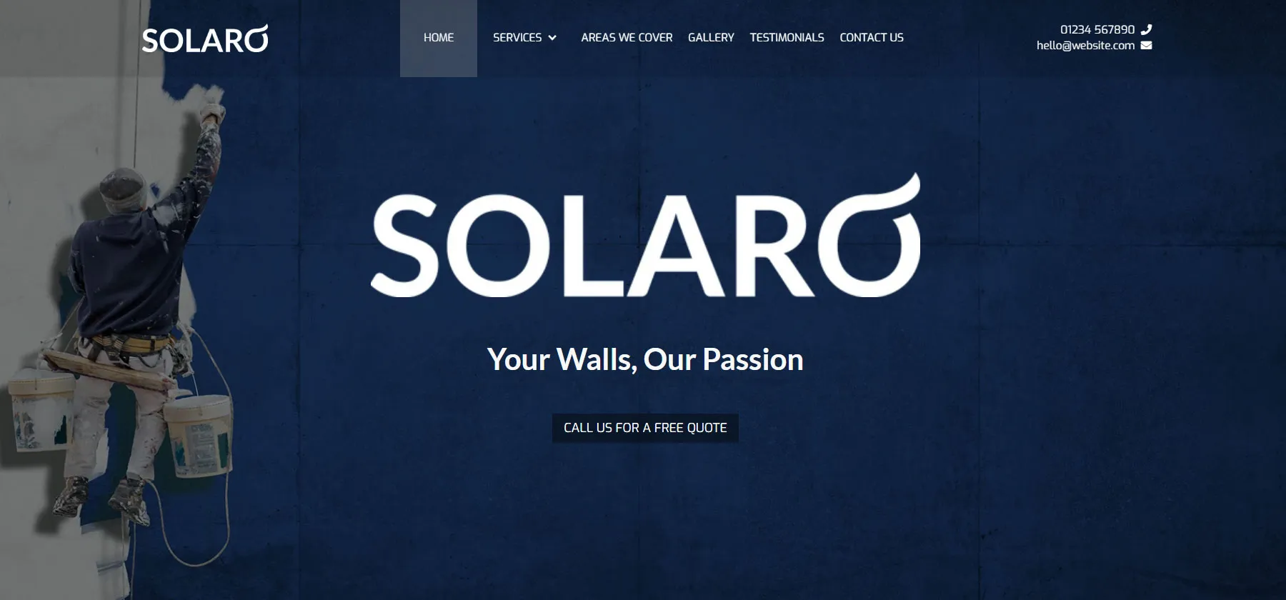 Solaro Website Theme